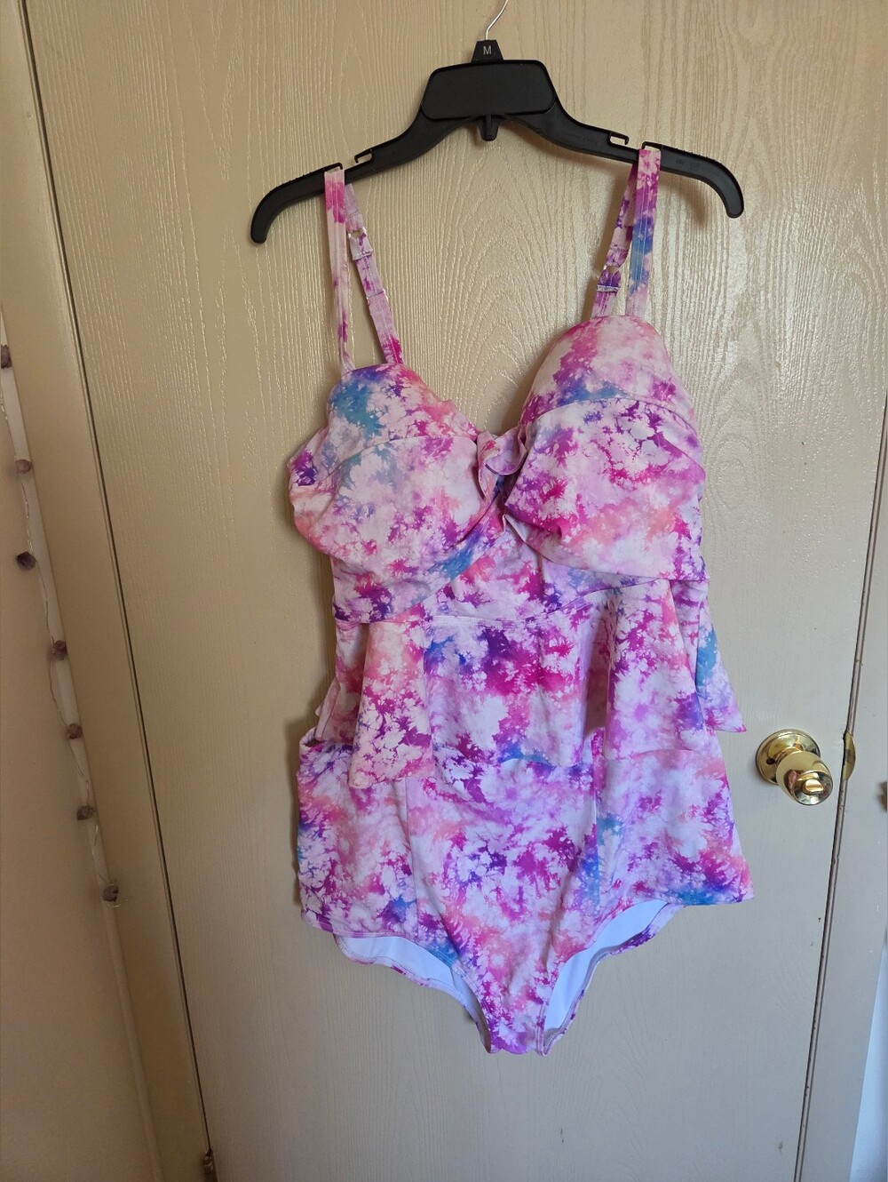 Torrid Two Piece Cotton Candy Tie Dye Swimsuit Womens Plus Size 2x/3x